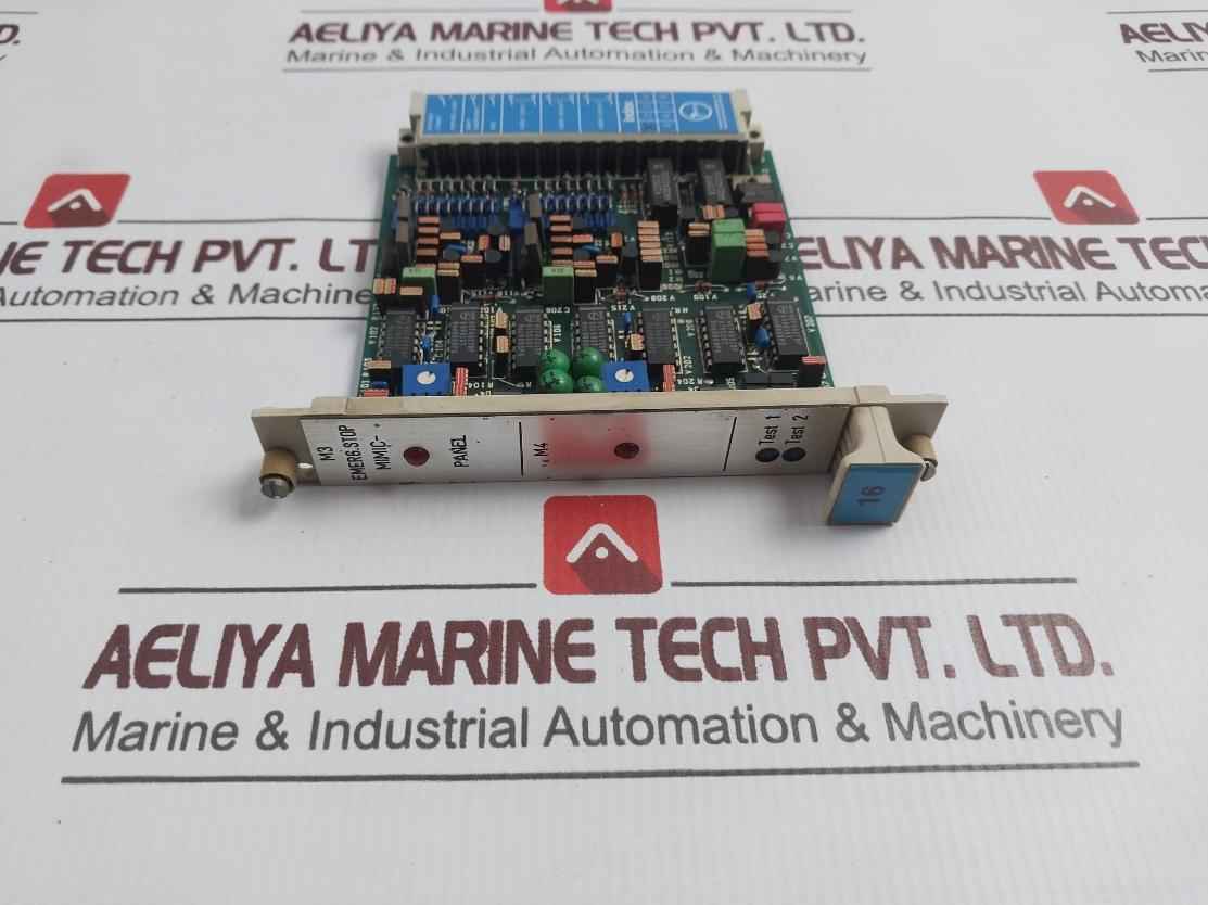 Rolf Janssen Bm 06 Pcb Module For M3 Emergency Stop Mimic Panel X 2 To 8/1