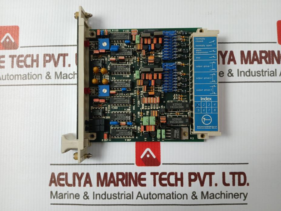 Rolf Janssen Bm 06 Pcb Module For Wire Break Safety System Nr.229