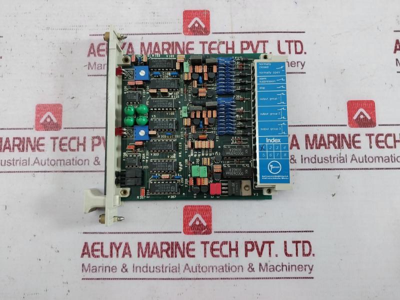 Rolf Janssen Bm 06 Printed Circuit Board For Emergency Stop Controller