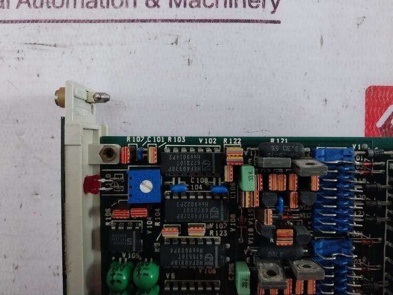 Rolf Janssen Bm 06 Printed Circuit Board For Emergency Stop Controller