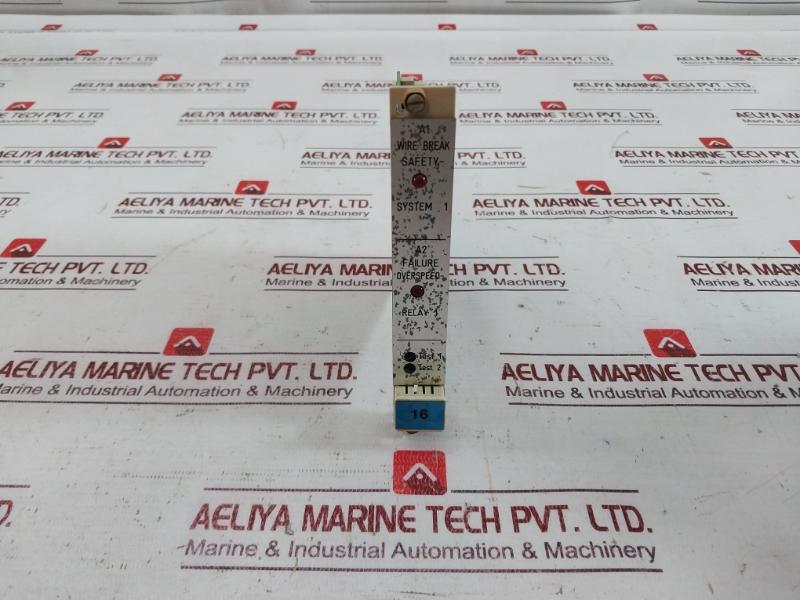 Rolf Janssen Bm 06 Printed Circuit Board For Failure Overspeed/Wire Break Safety