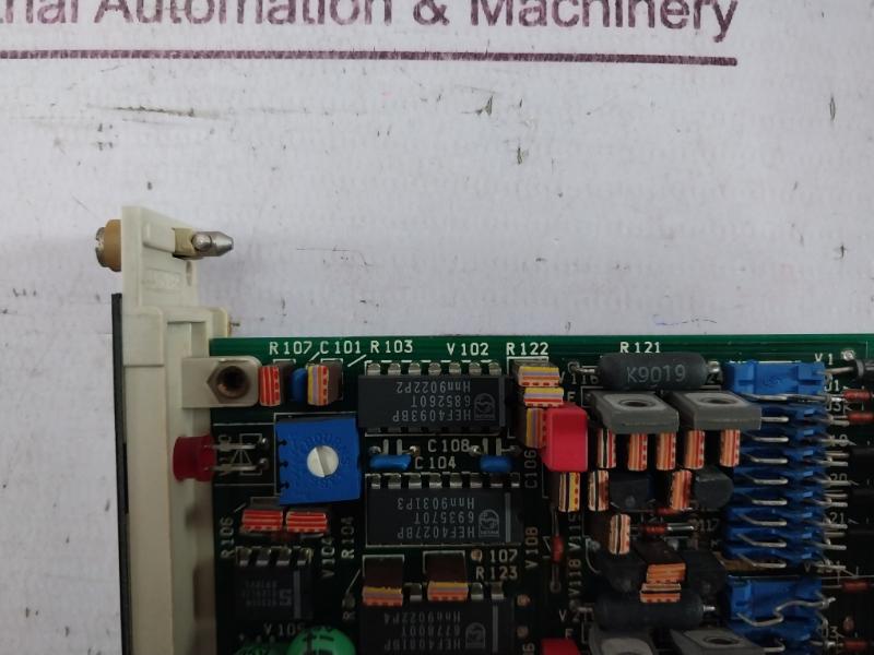 Rolf Janssen Bm 06 Printed Circuit Board For Failure Overspeed/Wire Break Safety