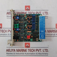 Rolf Janssen Bm 06 Printed Circuit Board For Overspeed Controller Nr.229