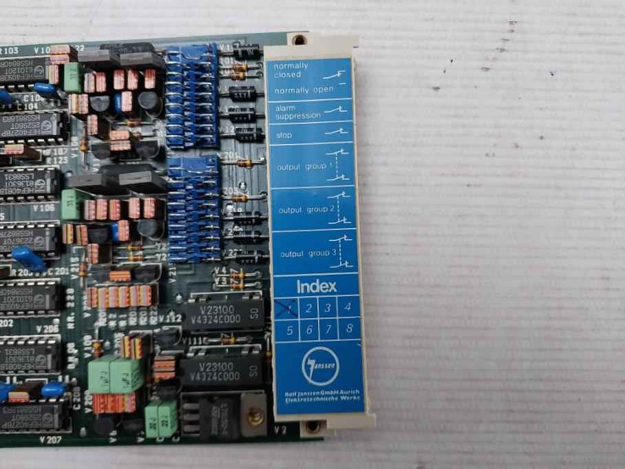 Rolf Janssen Bm 06 Printed Circuit Board Module Nr.229