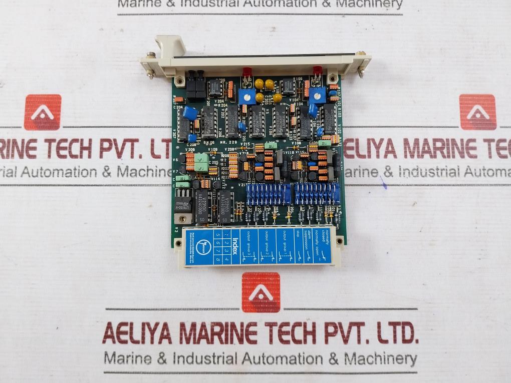 Rolf Janssen Bm 06 Printed Circuit Board Nr.229 X 2 3 4 5 6 7 8/1
