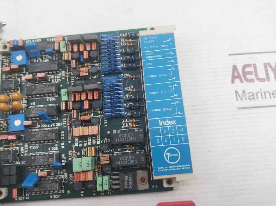 Rolf Janssen Bm 06 Printed Circuit Board X 2 To 8/1