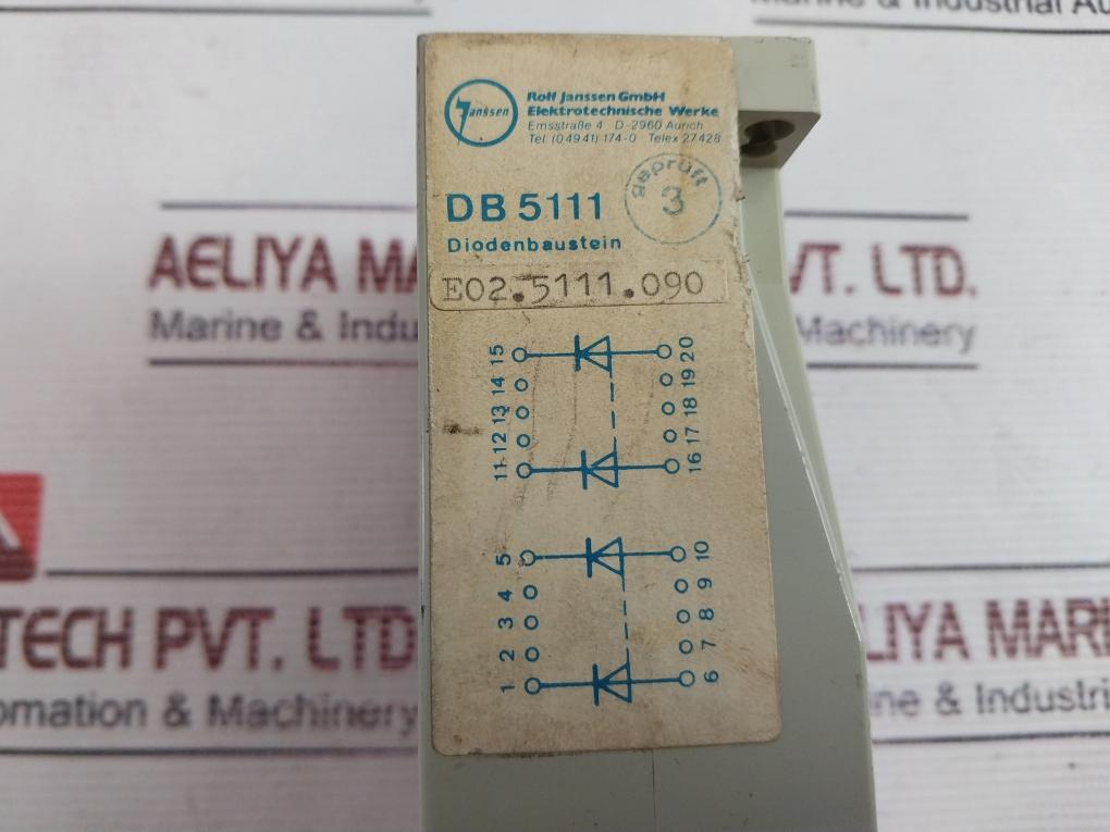 Rolf Janssen Db 5111 Diode Module