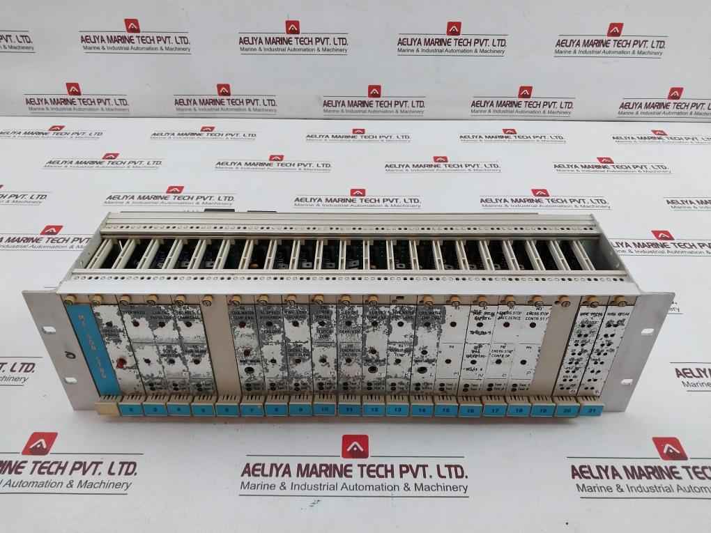 Rolf Janssen Dbu 06/24 Engine Control Rack Module X 2 To 8/ 1 Am-ie-lz