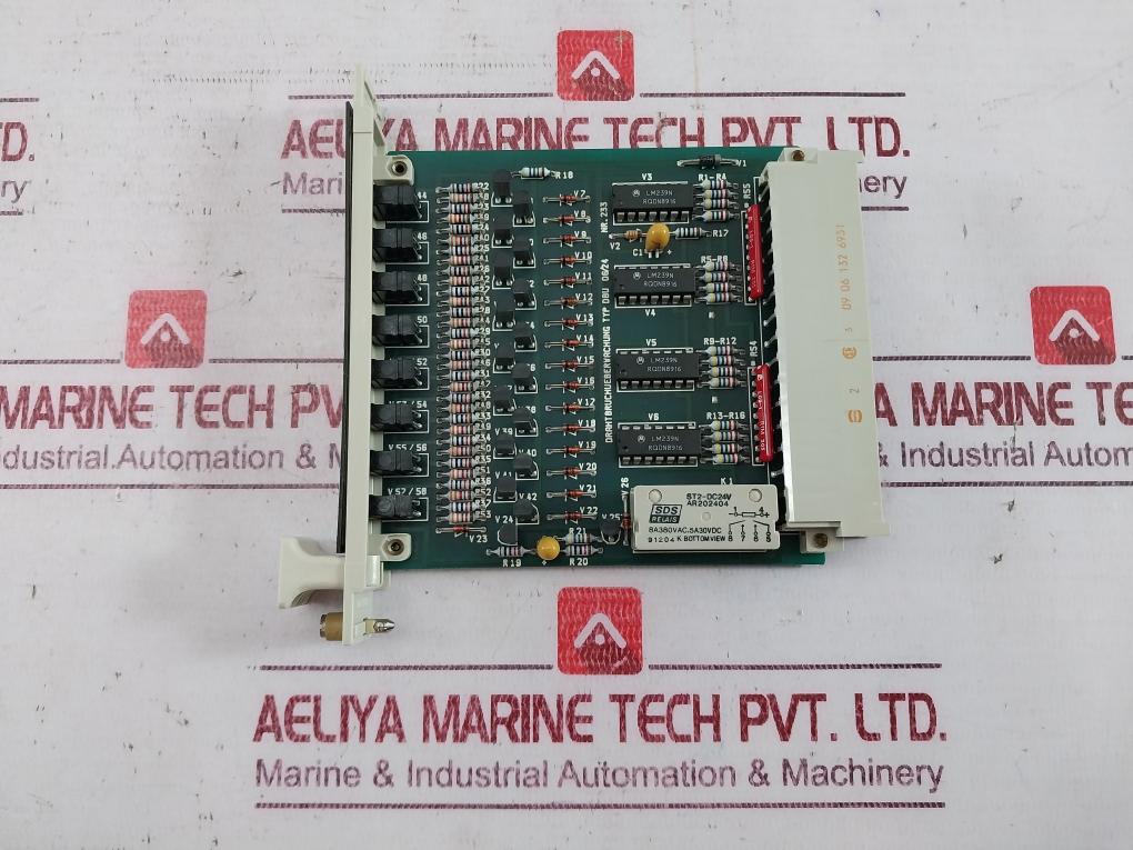 Rolf Janssen Dbu 06/24 Pcb Card For Wire Break Monitoring Nr.233