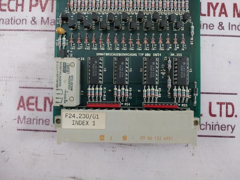 Rolf Janssen Dbu 06/24 Pcb For Wire Break Monitoring F24.230/01 Nr.233