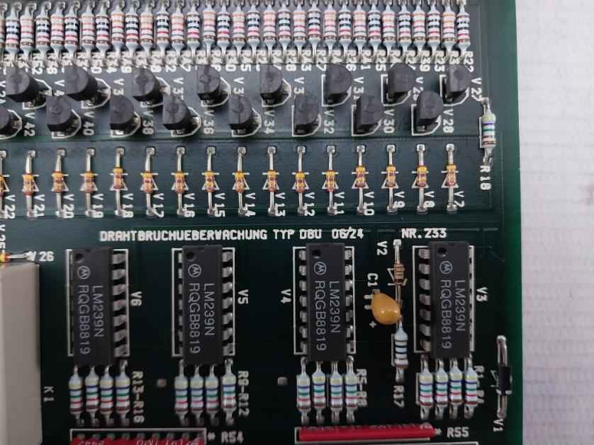 Rolf Janssen Dbu 06/24 Pcb For Wire Break Monitoring Nr.233