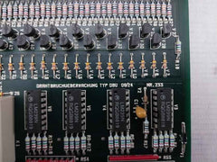 Rolf Janssen Dbu 06/24 Pcb For Wire Break Monitoring Nr.233
