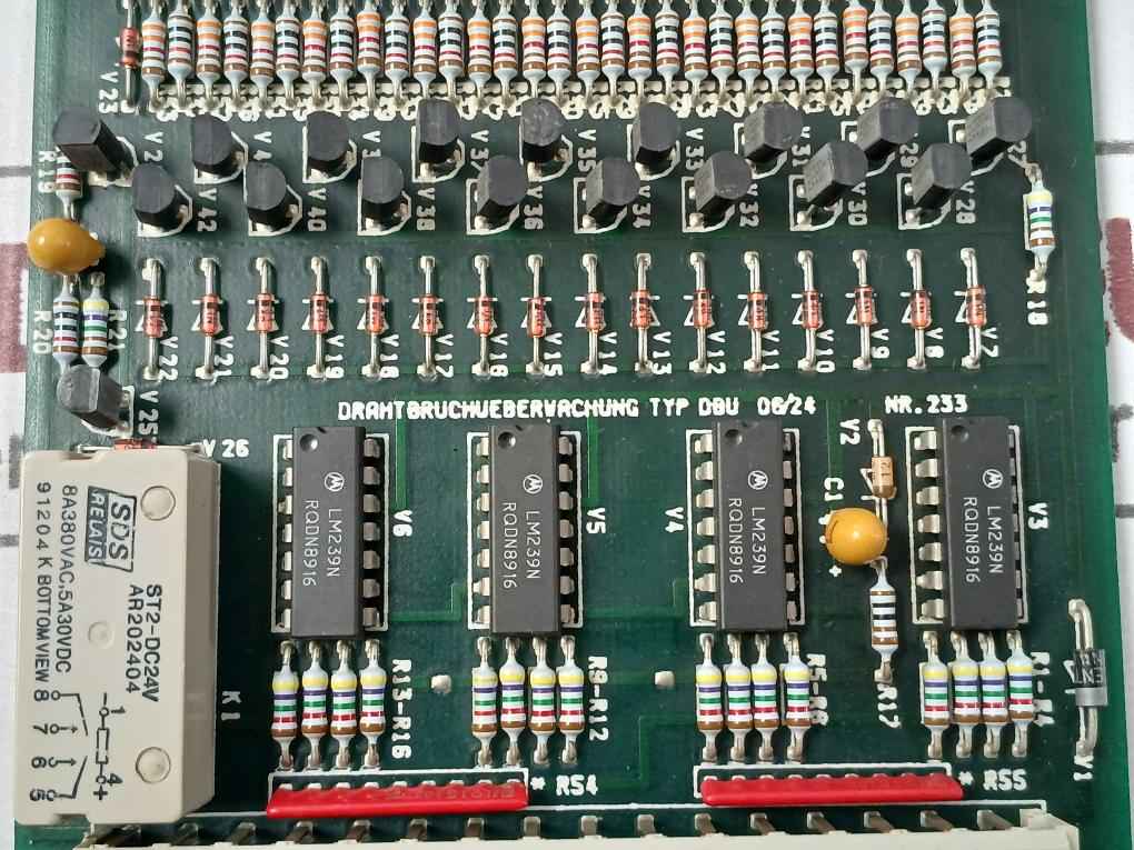 Rolf Janssen Dbu 06/24 Pcb For Wire Break Monitoring
