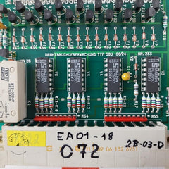 Rolf Janssen Dbu 06/24 Wire Break Monitoring Pcb Module Nr.233