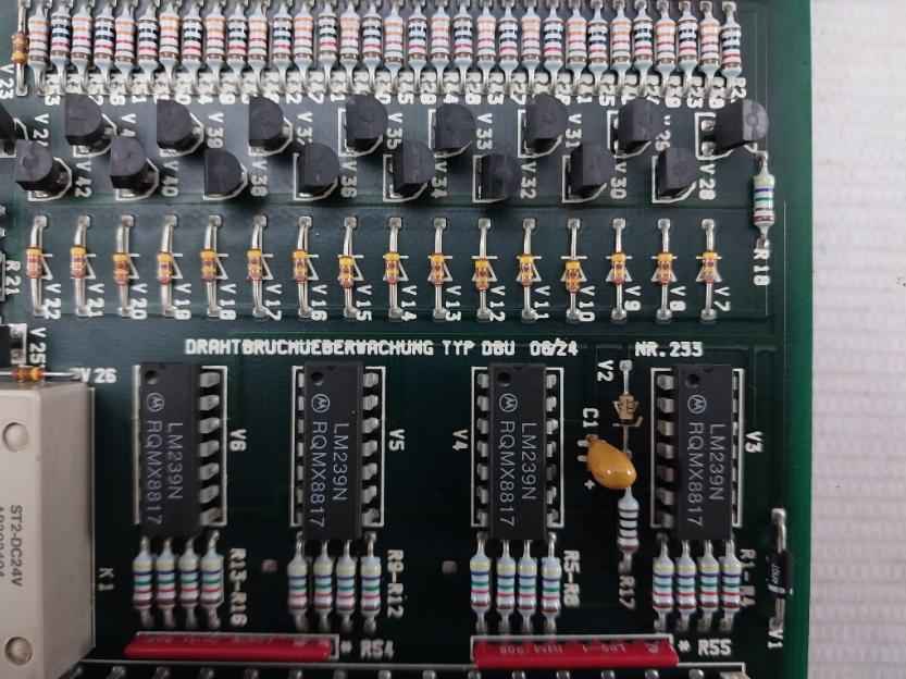 Rolf Janssen Dbu 06 Pcb Module For Wire Break Monitoring Nr.233