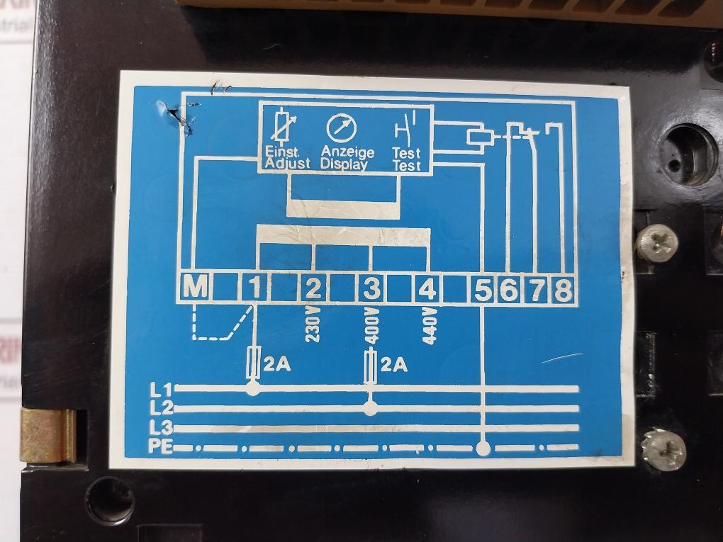 Rolf Janssen E01.3101093 Insulation Controller 220/400/440 V 50/60Hz