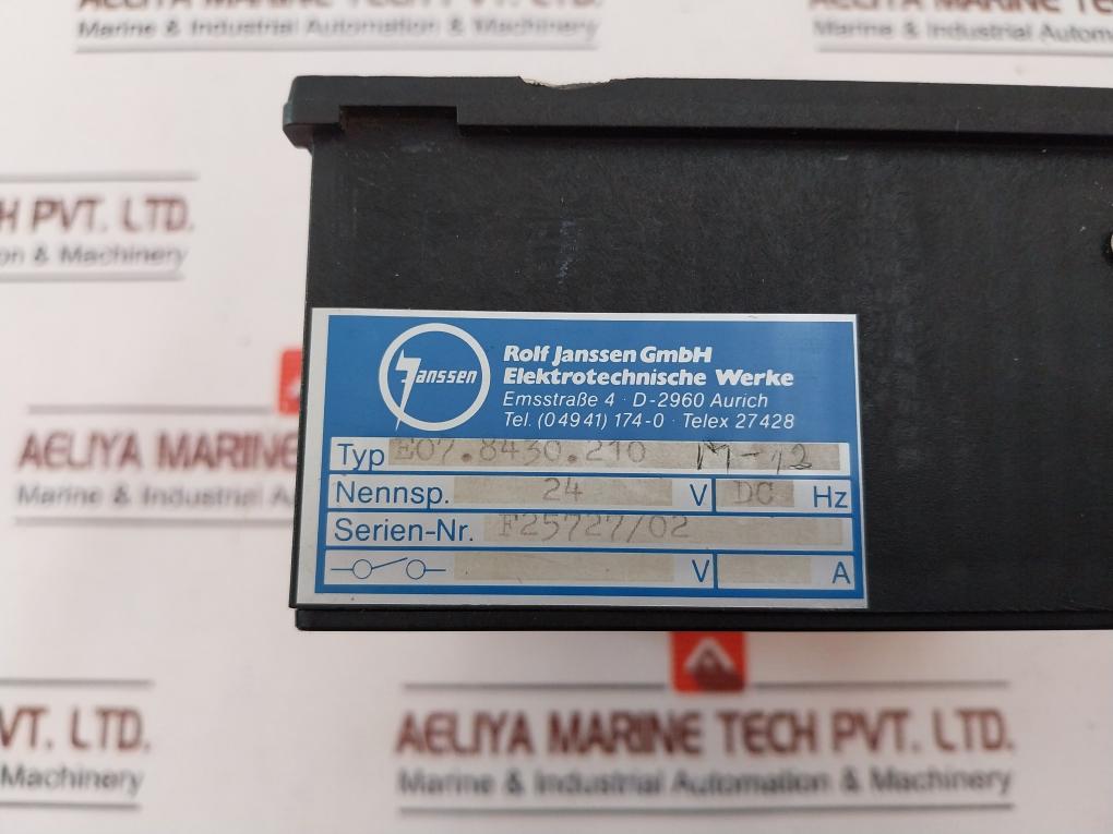 Rolf Janssen E07.8430.210 Module 24V