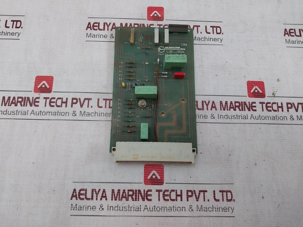 Rolf Janssen Rg 09 Regler Fur I/U Lader Rg 09 Pcb Card 228A