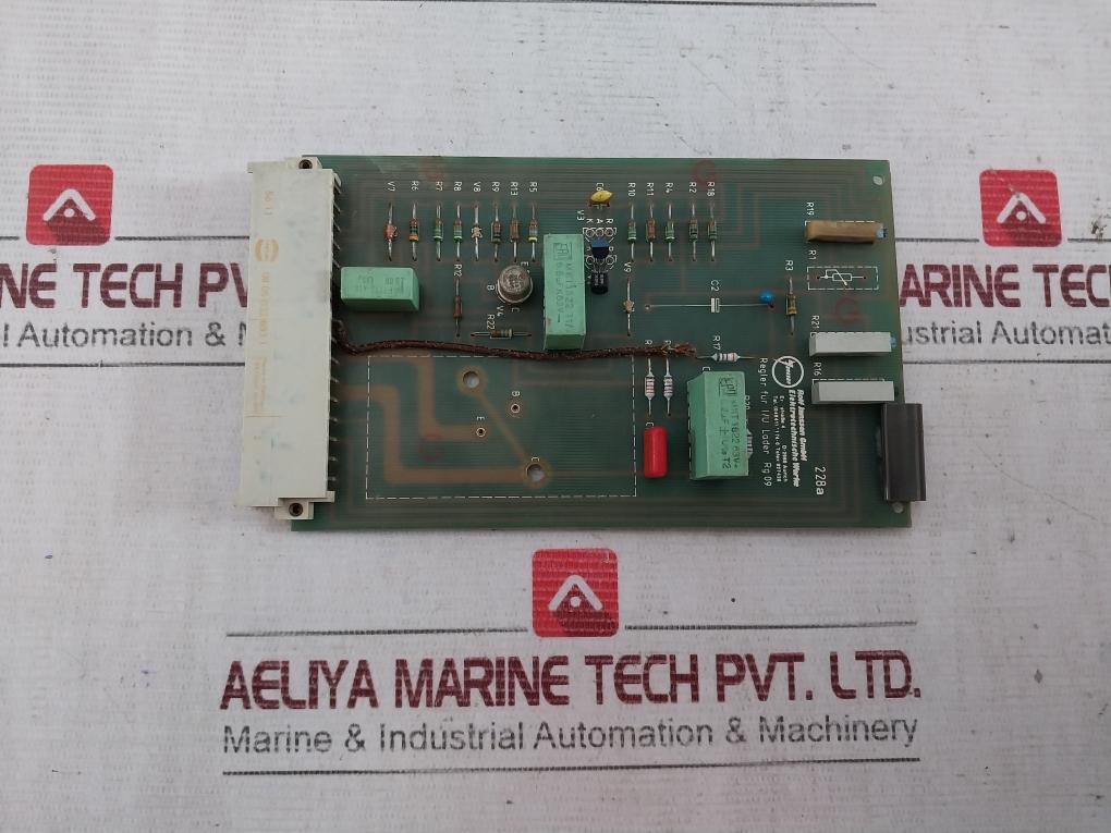 Rolf Janssen Rg 09 Regler Fur I/U Lader Rg 09 Pcb Card 228A