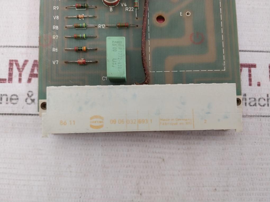 Rolf Janssen Rg 09 Regler Fur I/U Lader Rg 09 Pcb Card 228A