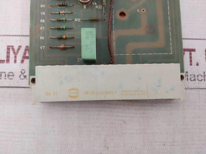 Rolf Janssen Rg 09 Regler Fur I/U Lader Rg 09 Pcb Card 228A