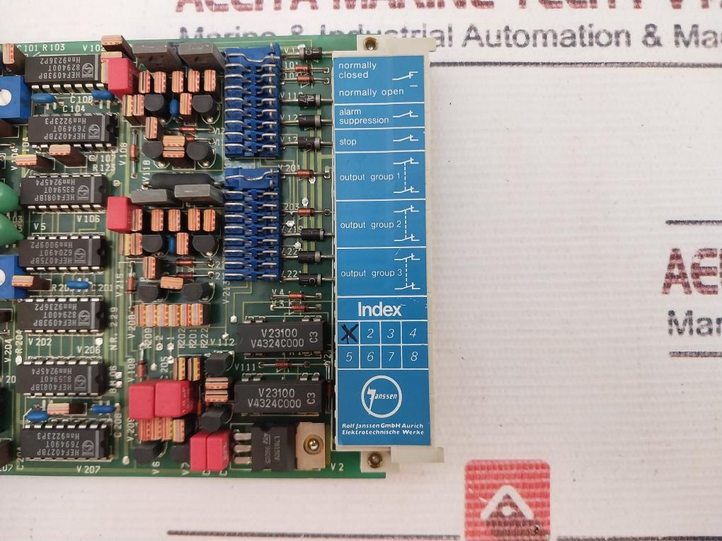 Rolf Janssen Blkh 06 Wire Break Monitoring Operation Switch Dbu 06/24