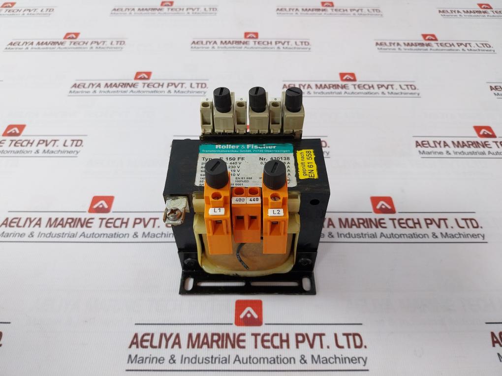Roller & Fischer E 150 Ff Heavy Duty Current Transformer Assembly 400-440V