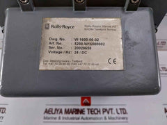 Rolls-royce 5200-w16000002 Steering Gear Equipment Unit 24/Dc