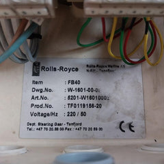 Rolls-royce 5201-w16010002
