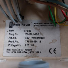 Rolls-royce 5201-w16010002