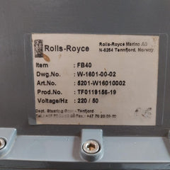 Rolls-royce 5201-w16010002