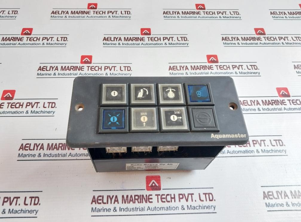 Rolls-Royce Aquamaster ACP122 Control Panel T112396.2