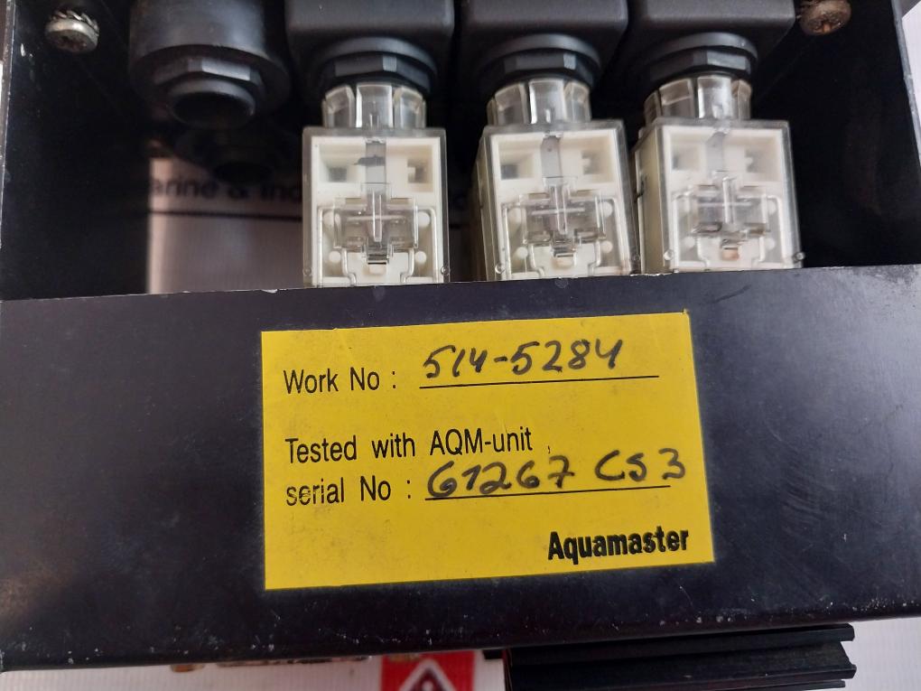 Rolls-Royce Aquamaster T112396.6 Control Panel