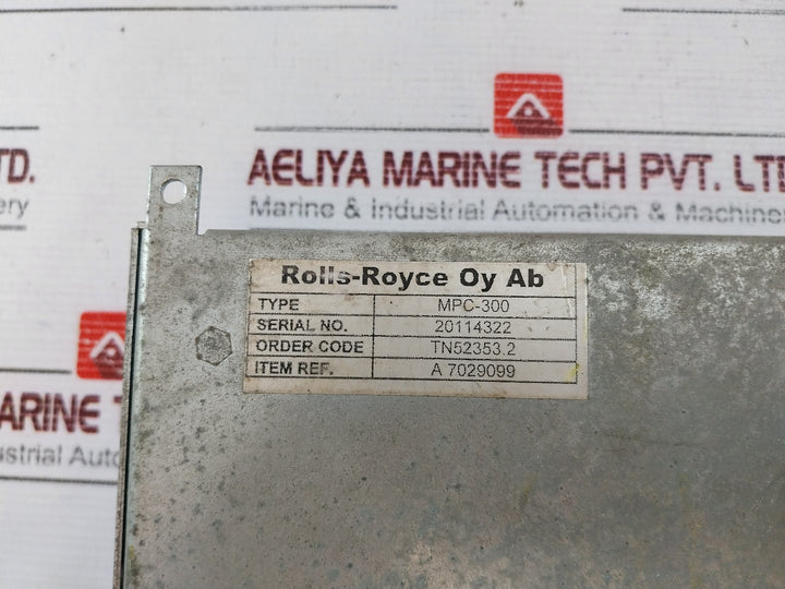 Rolls-royce Mpc-300 Terminal Controller