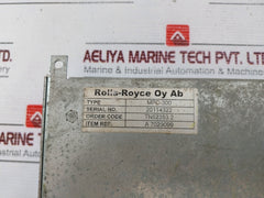 Rolls-royce Mpc-300 Terminal Controller