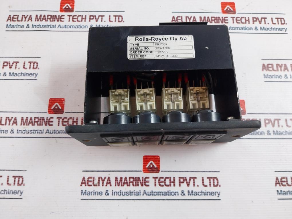 Rolls-Royce PRP002 Control Panel