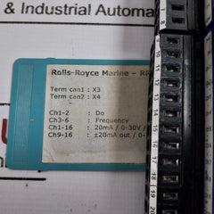 Rolls-royce Rraio16 Alarm Module 20ma/0-30v Di ±20ma Out/0-30v Out