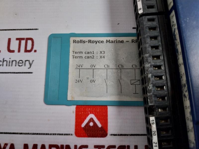 Rolls-royce Rrdio15 I/o Alarm Module 24v 2.5 Mhx