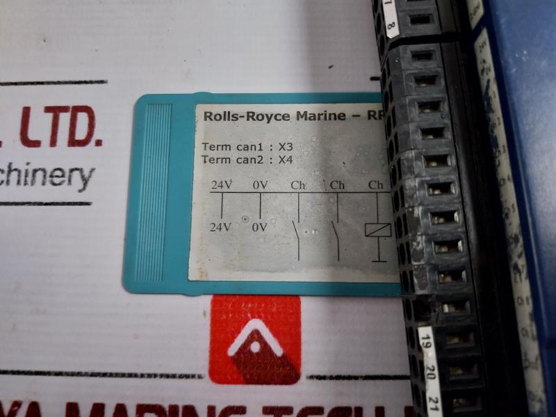 Rolls-Royce RRDIO15 I/O Alarm Module 24V 2.5 MHX