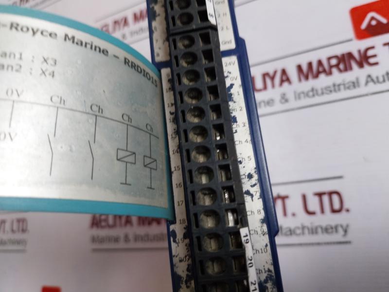Rolls-Royce RRDIO15 I/O Alarm Module 24V 2.5 MHX