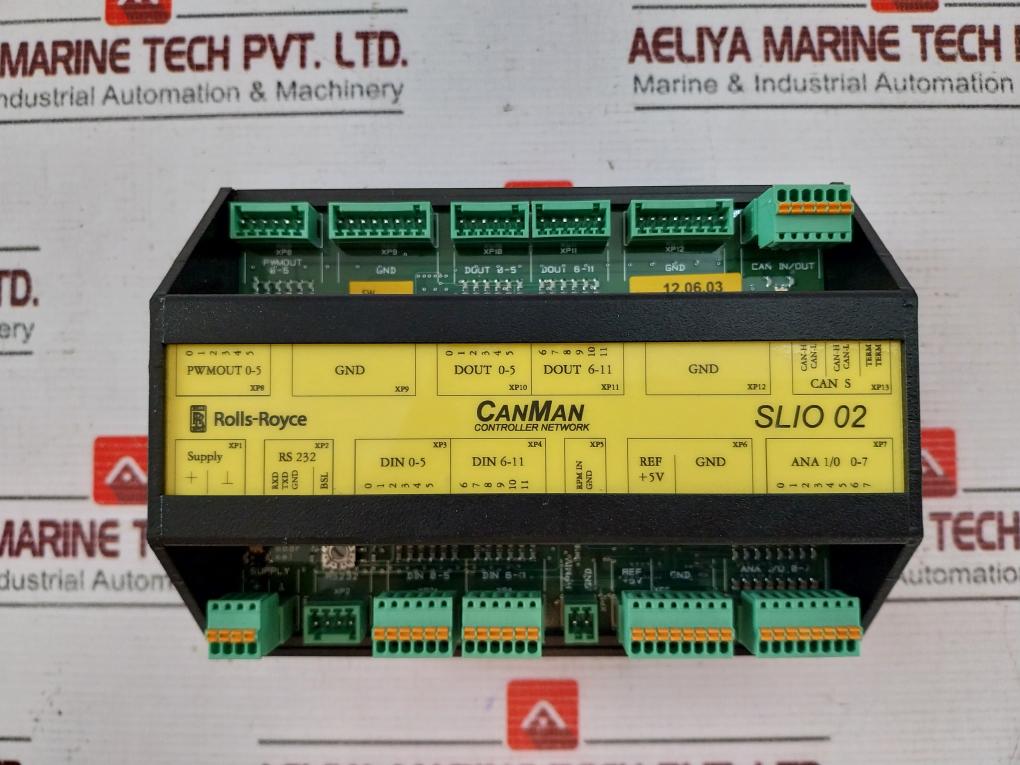 Rolls-royce SLIO 02 Canman Controller Network