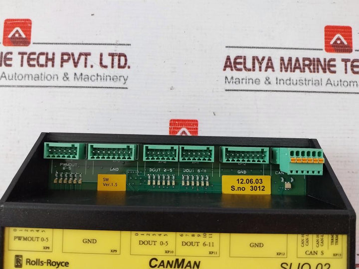 Rolls-royce SLIO 02 Canman Controller Network