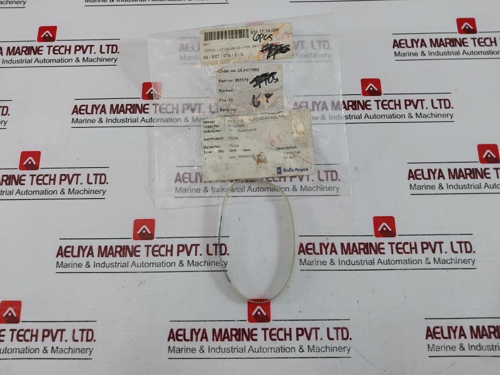 Rolls-royce Transmission Belt 991179 Rrm300017351 100032 (Lf180Sm-00)