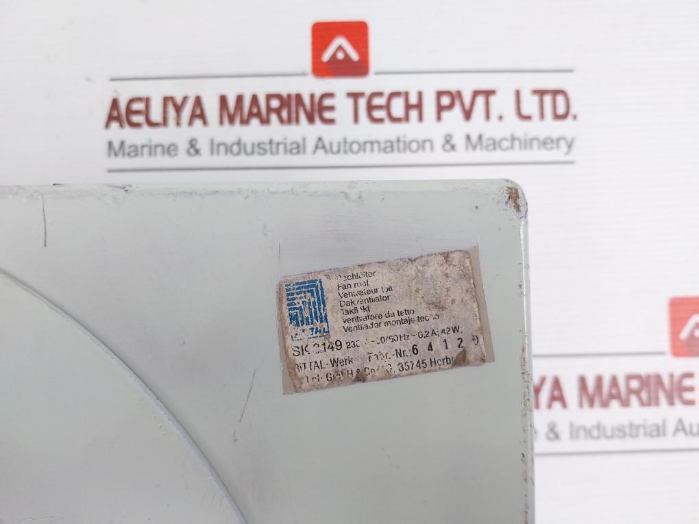 Roof Mounted Fan 230V-50/60 Hz-0,2A; 42W Sk3149 Rittal