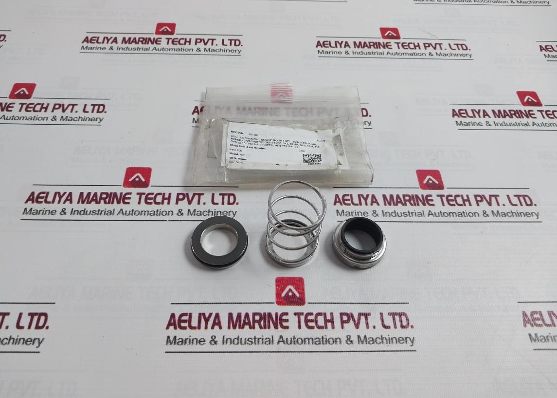 Roper G4-101 Mechanical Seal 3722Ghbfrv 10 Hp 115 Gpm @ 100 Psi