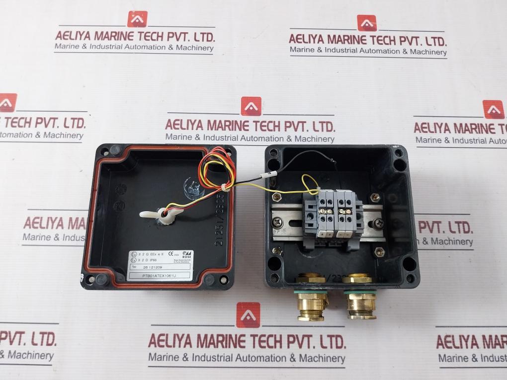 Rose 21 121209 Junction Box For Electrical Heat Tracing System Ptb01Atex1061U