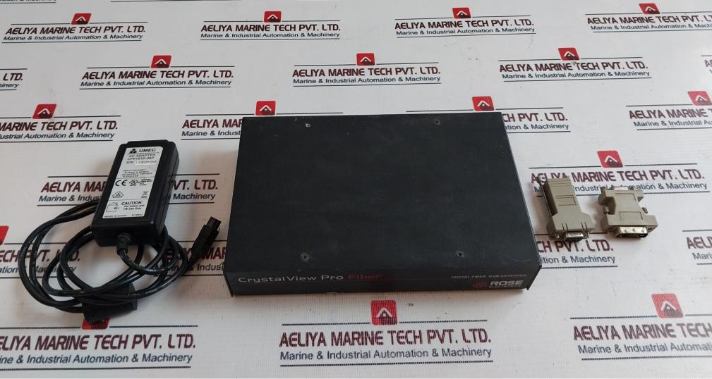 Rose Electronics Crv-srdfmpdvi Digital Fiber Kvm Extender 100-240V~ 47-63Hz 0.4A