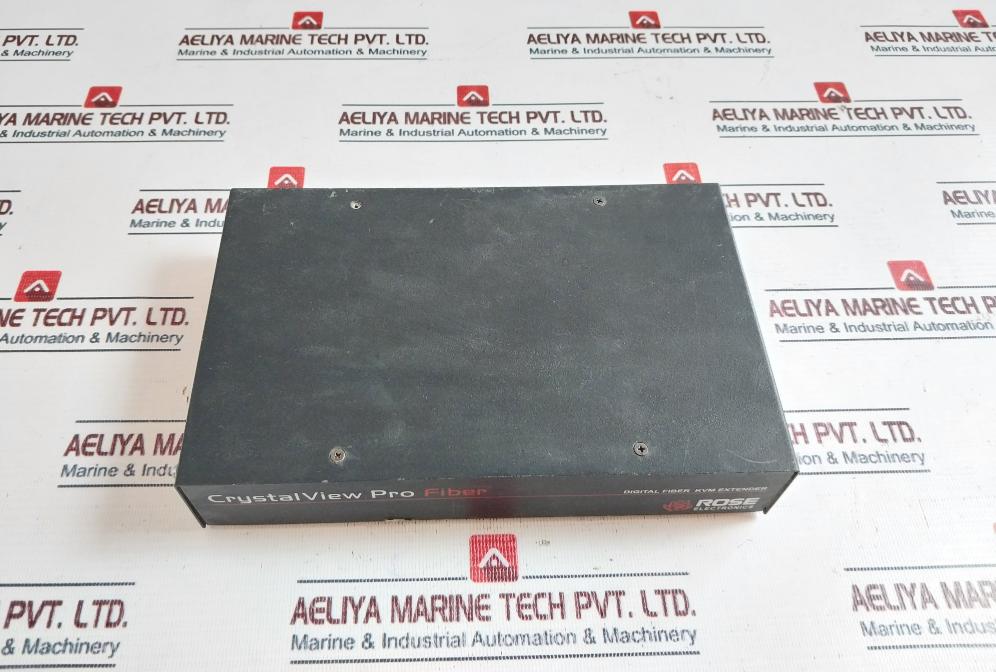 Rose Electronics Crv-srdfmpdvi Digital Fiber Kvm Extender 100-240V~ 47-63Hz 0.4A