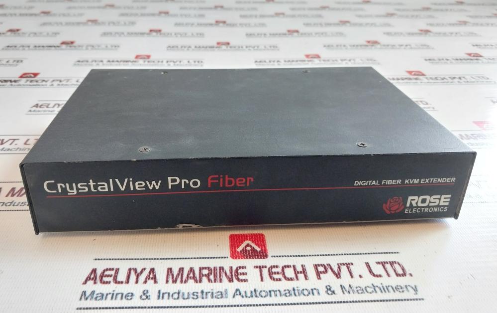 Rose Electronics Crv-srdfmpdvi Digital Fiber Kvm Extender 100-240V~ 47-63Hz 0.4A