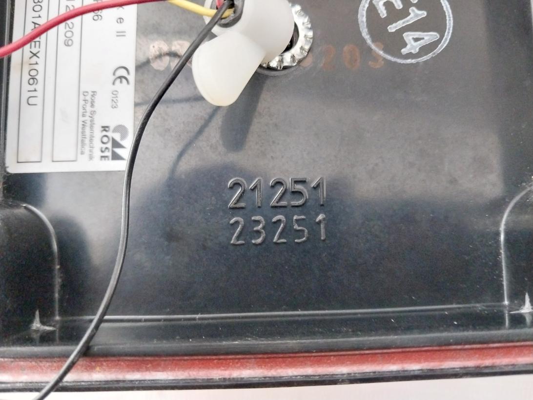 Rose Systemtechnik 26 121209 Junction Box Terminal Block Assembly